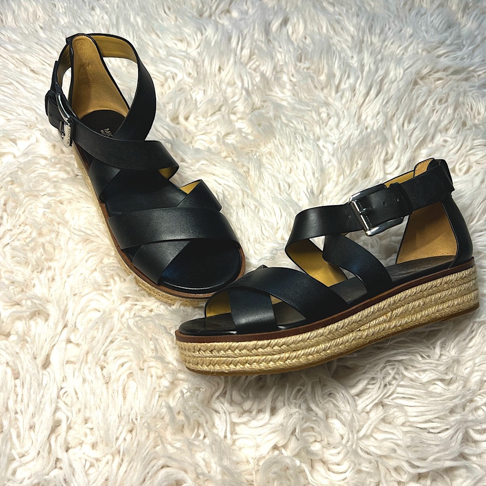 Michael Kors black sandals NWOT